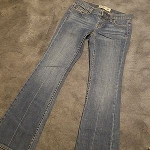 Victoria Secerets Pink denim bell-bottom jeans